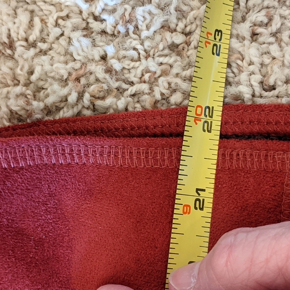 VTG Outback Trading Company Burgundy Fleece Lined Jacket - Picture 11 of 13